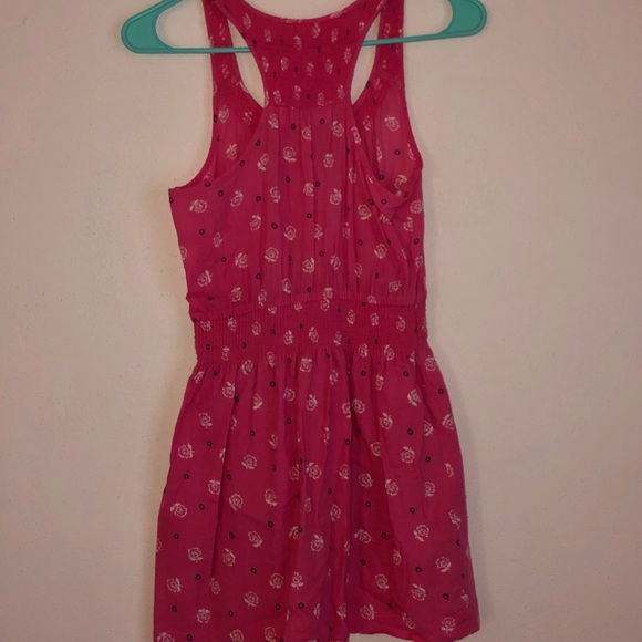 Abercrombie Kids Pink Floral Dress MEDIUM - Picture 2 of 3
